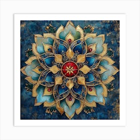 Mandala Art Art Print