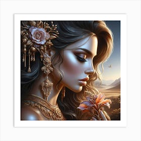 Egyptian Beauty Art Print