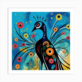 Peacock 19 Art Print