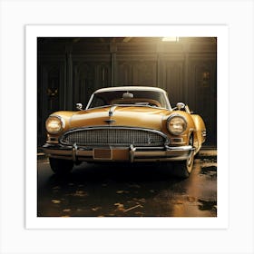 Firefly Clasic Car 30309 (5) Art Print