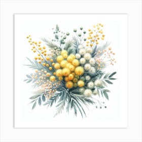 Flower of Mimosa 2 Art Print