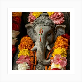 Hindu God Ganesha 1 Art Print