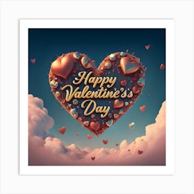 Happy Valentine's Day 11 1 Art Print