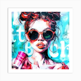 Im That Bitch - Sexy Warning Art Print