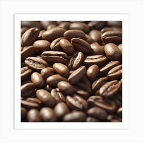 Coffee Beans 414 Art Print