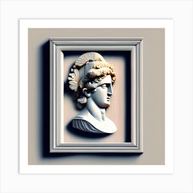 Bust Of Aphrodite 1 Art Print