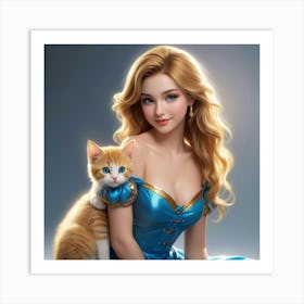 Cinderella 155 Art Print