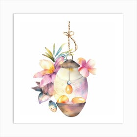 Easter Lantern Art Print