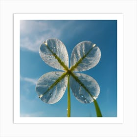 Four Leaf Clover Art Print