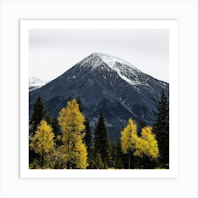 Fall In The Mountains Art Print