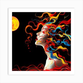 Lunar Graphics - Eclipse Viewer Art Print