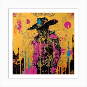 Cowboy Art Print