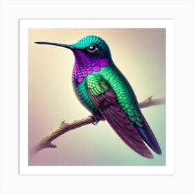 Hummingbird 8 Art Print