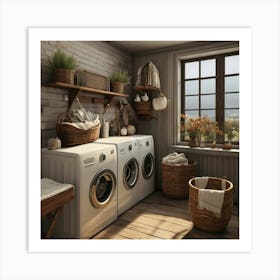 Default Default Vintage Laundry For Defferent Seasons Aestethi 0 Art Print