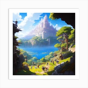 Ocarina Of Time 1 Art Print