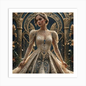 Beauty And The Beast Art Print