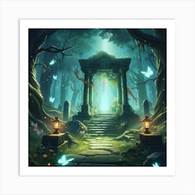 Fairytale Forest Art Print