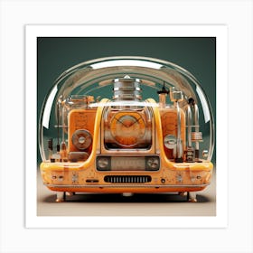 Radio In A Box Art Print