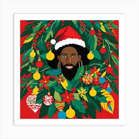 JAMACIAN CHRISTMAS Art Print