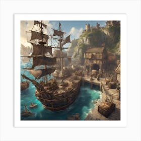 Pirates Of The Caribbean 1 Art Print