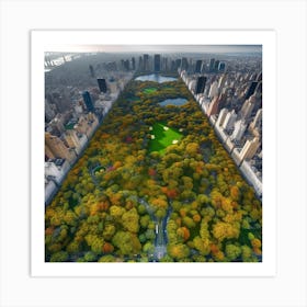 Central Park Art Print