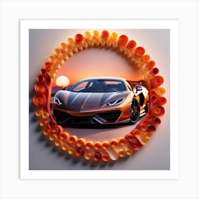 Lamborghini Art Print