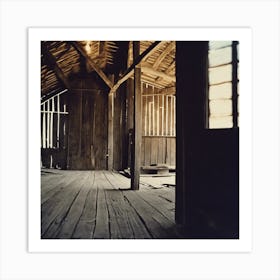 Barn Interior Art Print