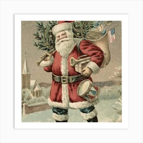 Vintage Christmas 10 Art Print