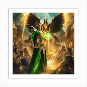 Wizard Of Olympus Art Print