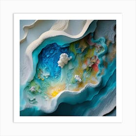 'Seascape' Art Print