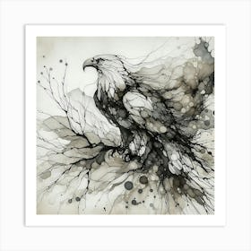 Eagle Canvas Print Art Print