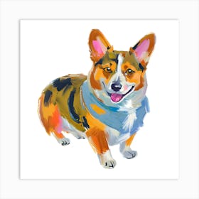 Pembroke Welsh Corgi 04 Art Print