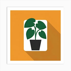 Potted Plant 5 Art Print