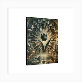 Dark Academia Interior Deco Design Print for Wall Art Trending Theme Art Print