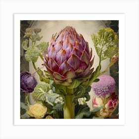 Artichoke dream 1 Art Print