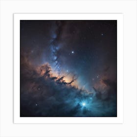 Milky Way 2 Art Print