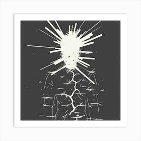 Sparks Fly Art Print