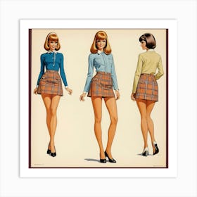 Default Mini Skirts Forever 1966 Art 3 Art Print