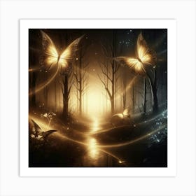 Fairy Forest 10 Art Print