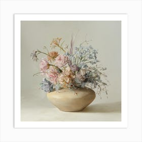 Flowers In A Vase 13 Art Print