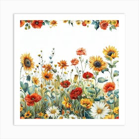 Wildflowers Art Print