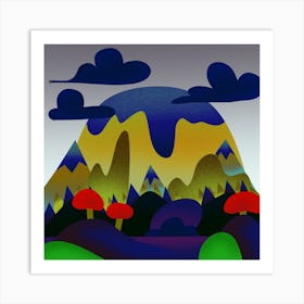 Mountain Art Print