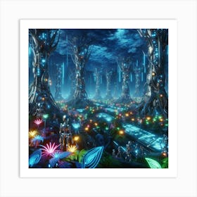 Forest 4 Art Print