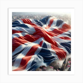 British Flag 6 Art Print