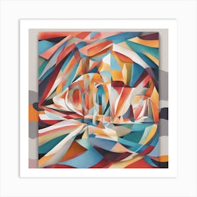 Abstract Painting 3 Art Print