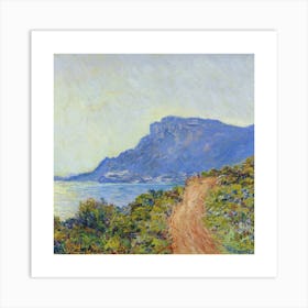 Road To Monaco.Printed wall painting, high-level art. Art Print