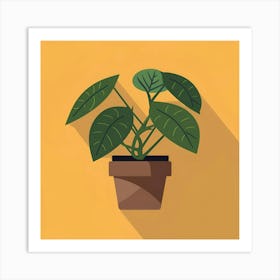 Potted Plant 4 Art Print