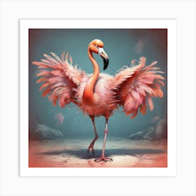 Flamingo 59 Art Print