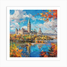 Fall In Ottawa Art Print