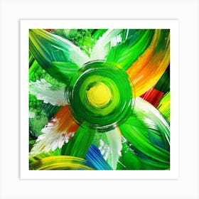 Abstract Painting 74 Art Print